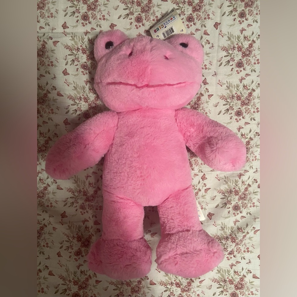 Build-A-Bear’s Spring Pink Frog Stuffed Animal